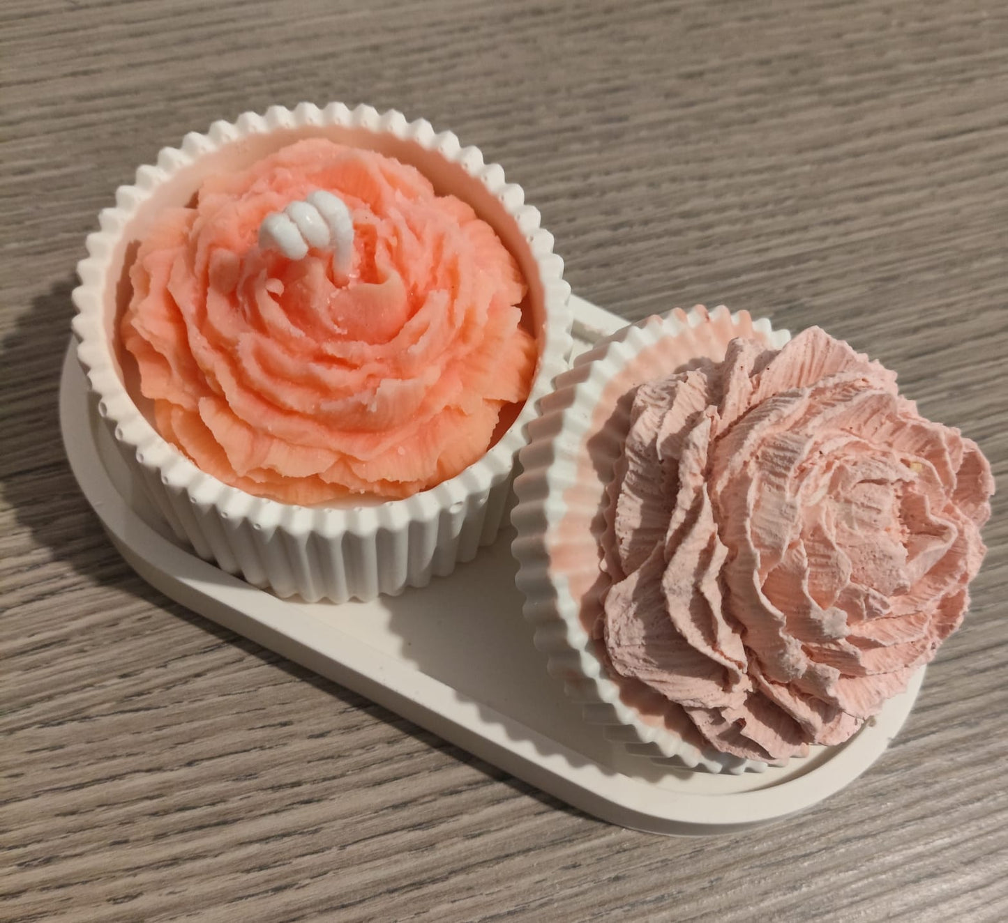 Decorative Candle Bases With Wax